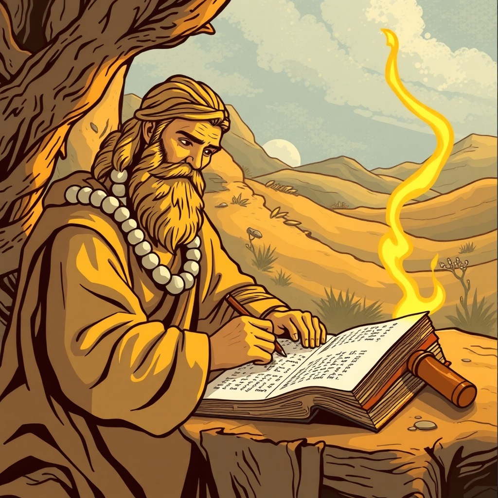 Provérbios da Sabedoria: Wisdom for Life 5 King Solomon writing Proverbs